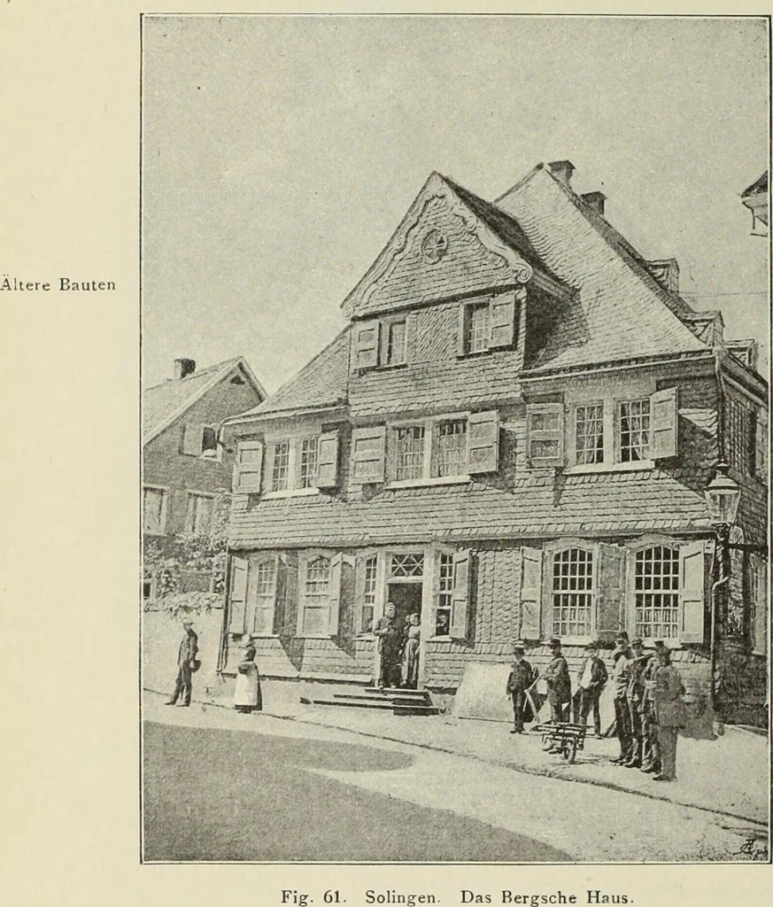 An illustration from Die Kunstdenkmaler der Stadte und Kreise Gladbach und Krefeld, 1896, leaf 340