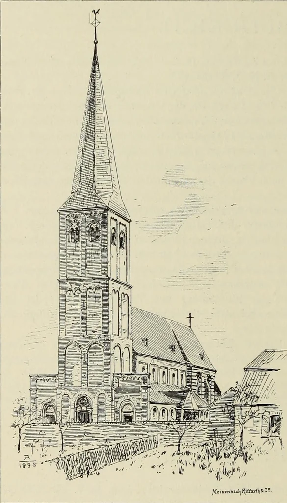 An illustration from Die Kunstdenkmaler der Stadte und Kreise Gladbach und Krefeld, 1896, leaf 368