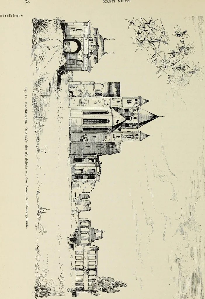 An illustration from Die Kunstdenkmaler der Stadte und Kreise Gladbach und Krefeld, 1896, leaf 388