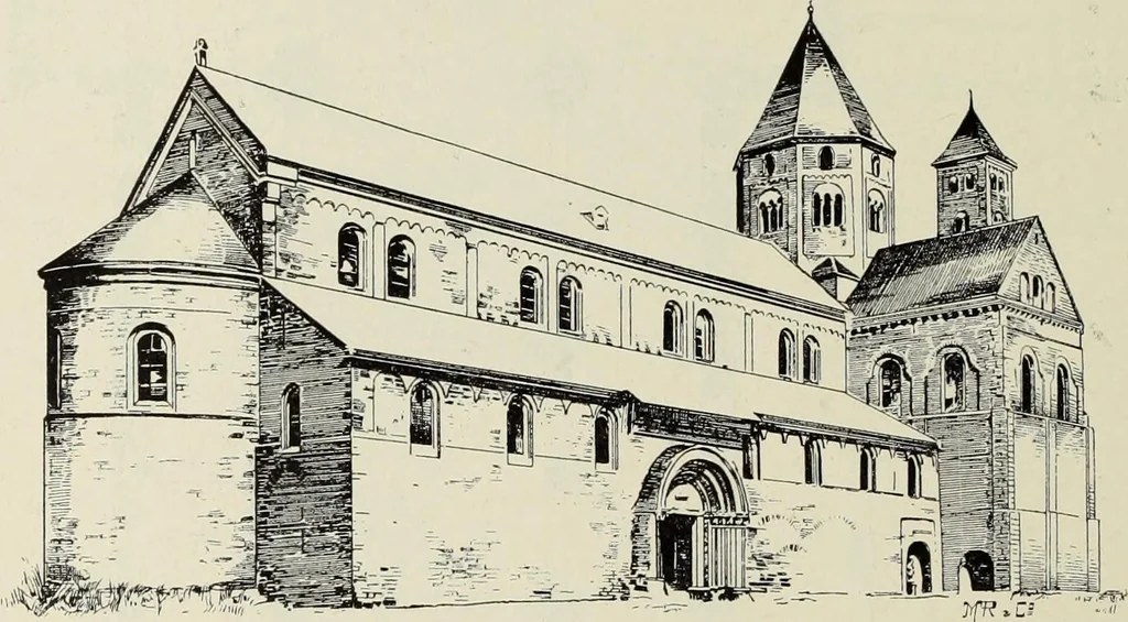 An illustration from Die Kunstdenkmaler der Stadte und Kreise Gladbach und Krefeld, 1896, leaf 390