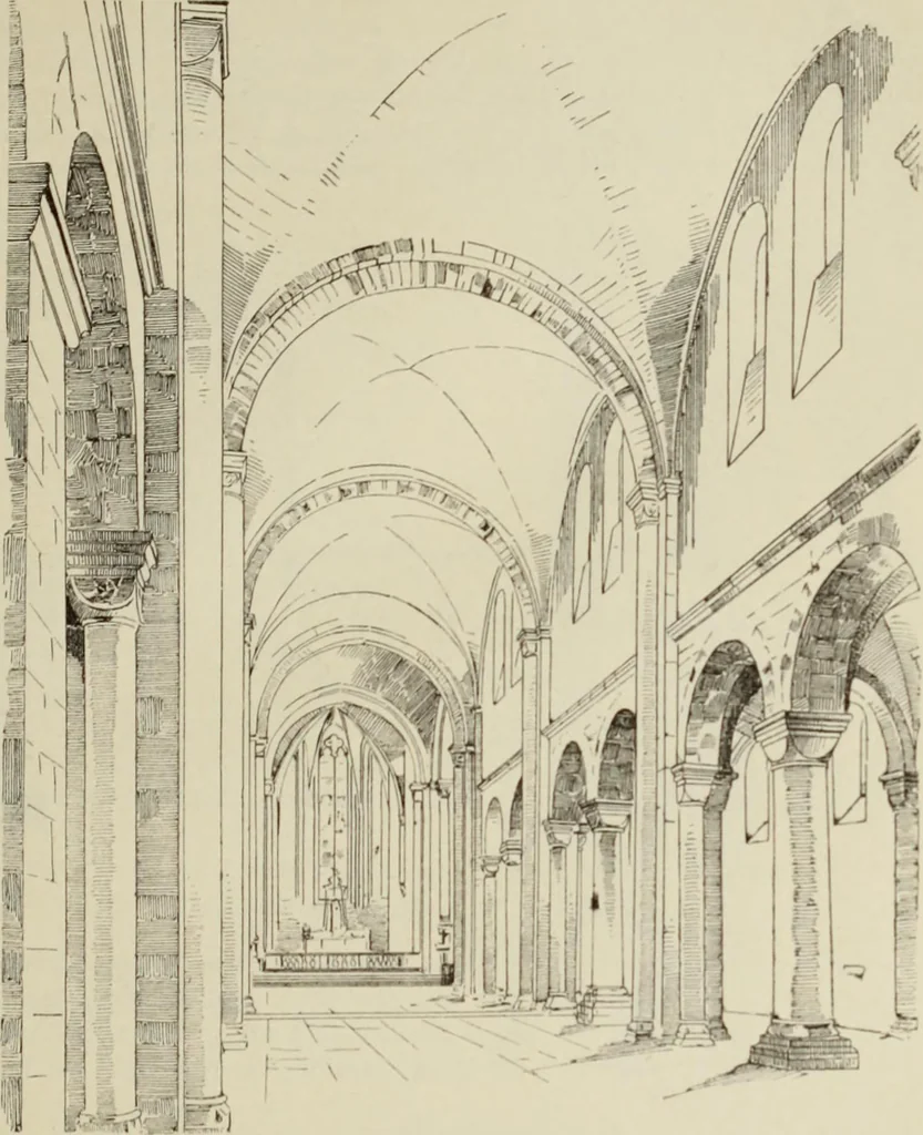 An illustration from Die Kunstdenkmaler der Stadte und Kreise Gladbach und Krefeld, 1896, leaf 395