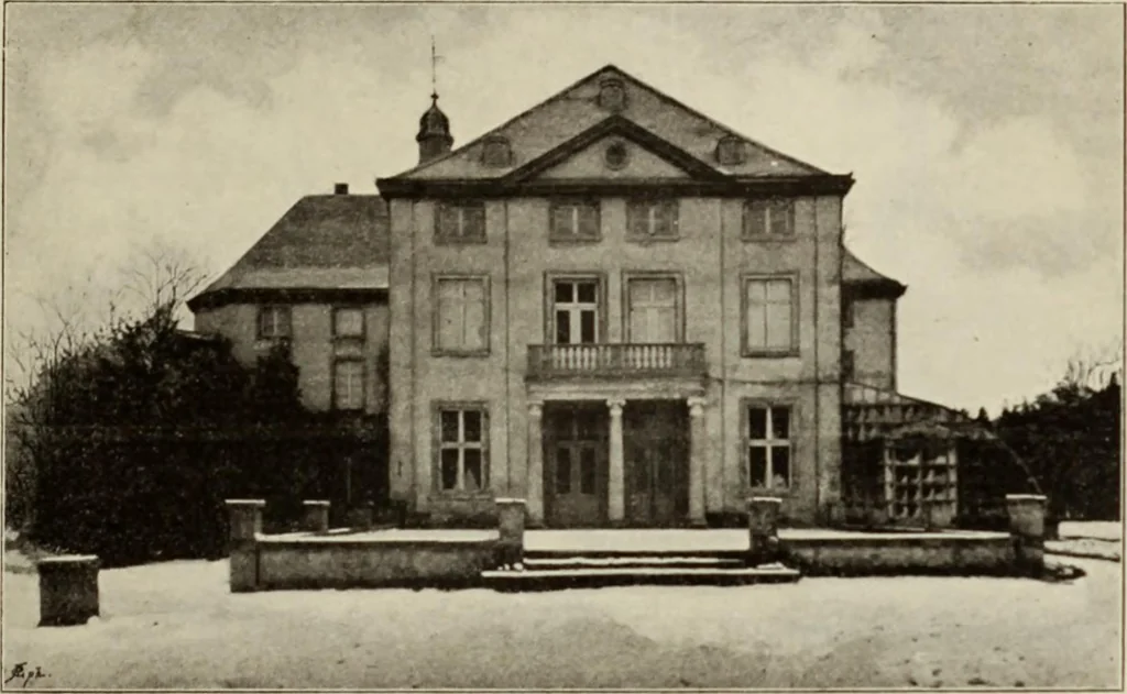 An illustration from Die Kunstdenkmaler der Stadte und Kreise Gladbach und Krefeld, 1896, leaf 405