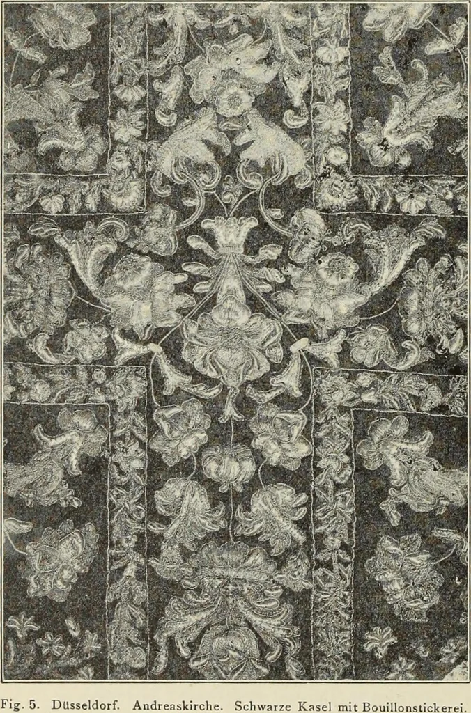 An illustration from Die Kunstdenkmaler der Stadte und Kreise Gladbach und Krefeld, 1896, leaf 44