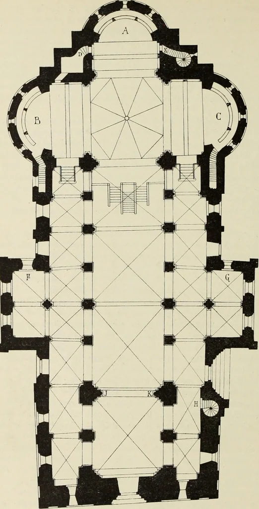 An illustration from Die Kunstdenkmaler der Stadte und Kreise Gladbach und Krefeld, 1896, leaf 446