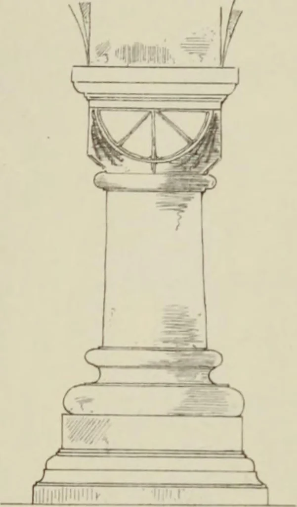 An illustration from Die Kunstdenkmaler der Stadte und Kreise Gladbach und Krefeld, 1896, leaf 453