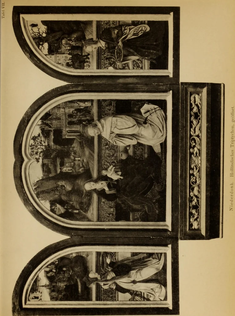An illustration from Die Kunstdenkmaler der Stadte und Kreise Gladbach und Krefeld, 1896, leaf 479