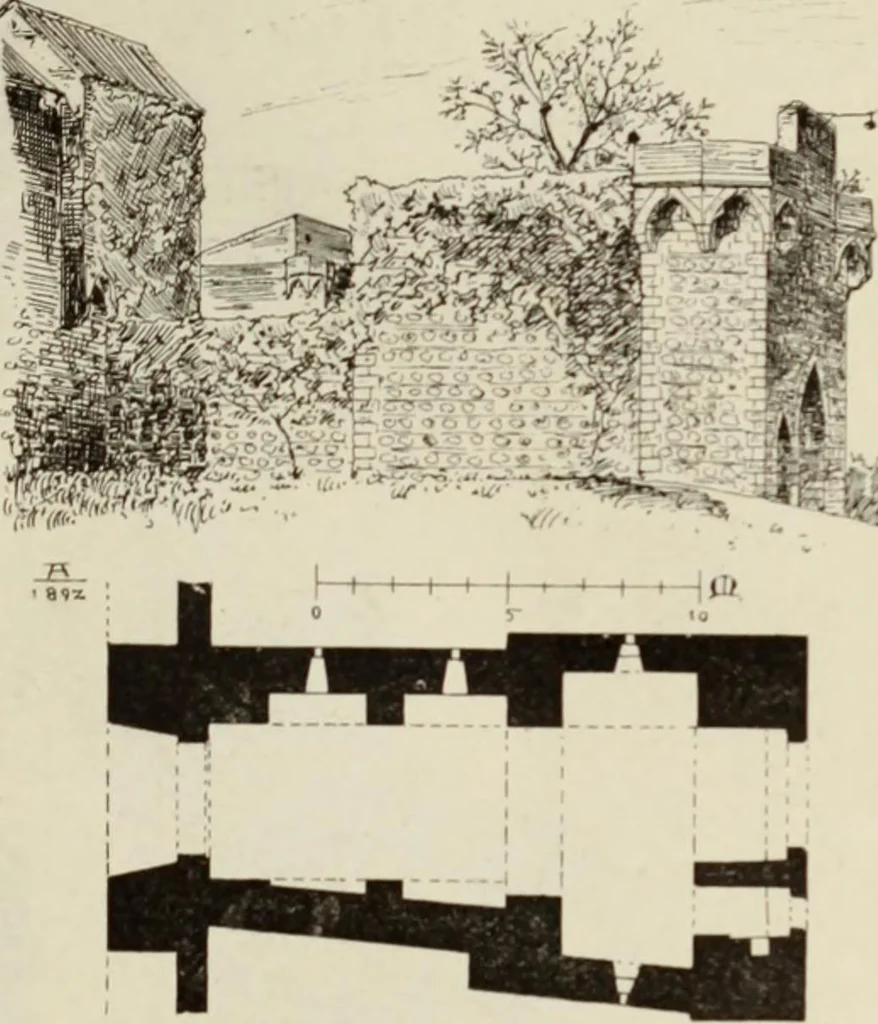 An illustration from Die Kunstdenkmaler der Stadte und Kreise Gladbach und Krefeld, 1896, leaf 497