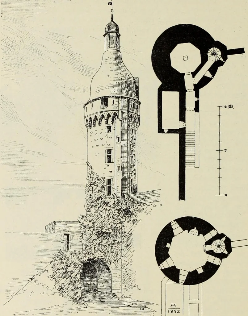An illustration from Die Kunstdenkmaler der Stadte und Kreise Gladbach und Krefeld, 1896, leaf 498