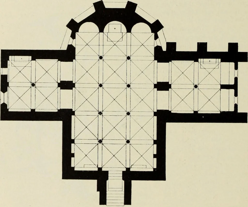An illustration from Die Kunstdenkmaler der Stadte und Kreise Gladbach und Krefeld, 1896, leaf 536