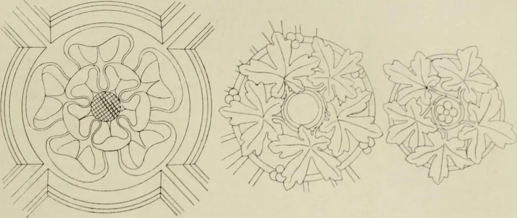 An illustration from Die Kunstdenkmaler der Stadte und Kreise Gladbach und Krefeld, 1896, leaf 547