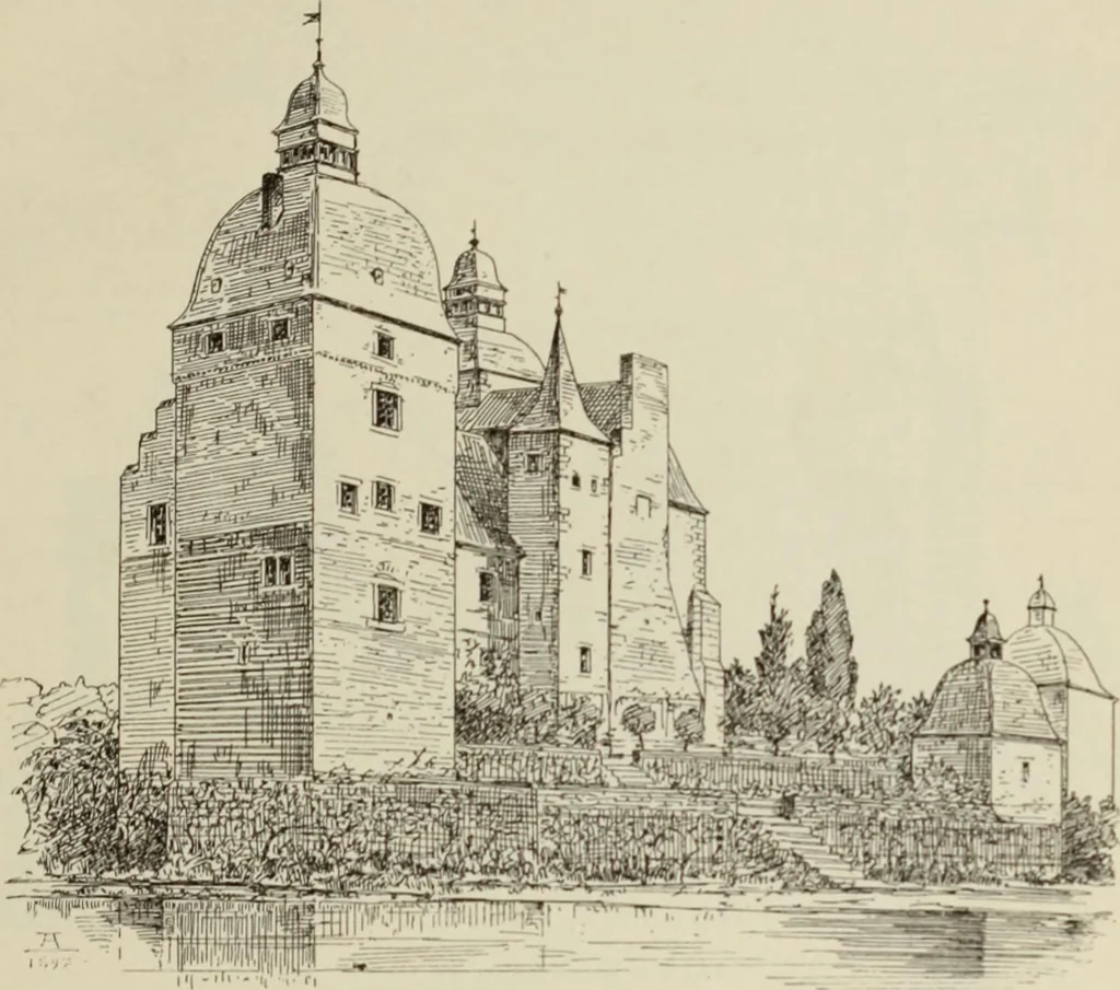 An illustration from Die Kunstdenkmaler der Stadte und Kreise Gladbach und Krefeld, 1896, leaf 583