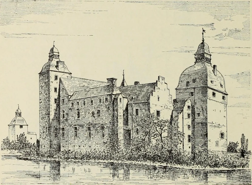 An illustration from Die Kunstdenkmaler der Stadte und Kreise Gladbach und Krefeld, 1896, leaf 584