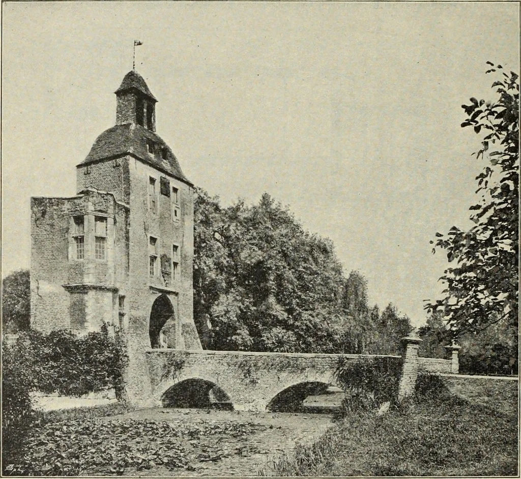 An illustration from Die Kunstdenkmaler der Stadte und Kreise Gladbach und Krefeld, 1896, leaf 586