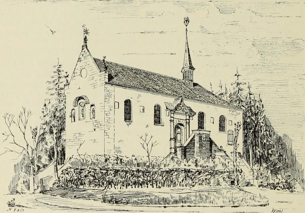 An illustration from Die Kunstdenkmaler der Stadte und Kreise Gladbach und Krefeld, 1896, leaf 592