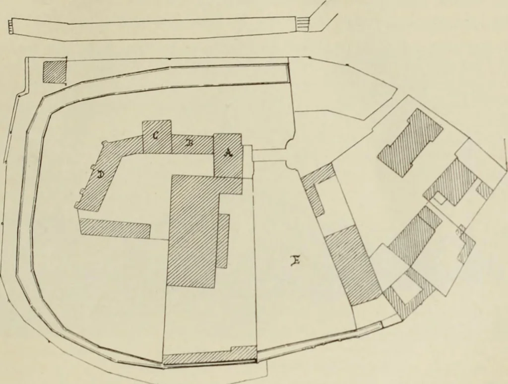 An illustration from Die Kunstdenkmaler der Stadte und Kreise Gladbach und Krefeld, 1896, leaf 609
