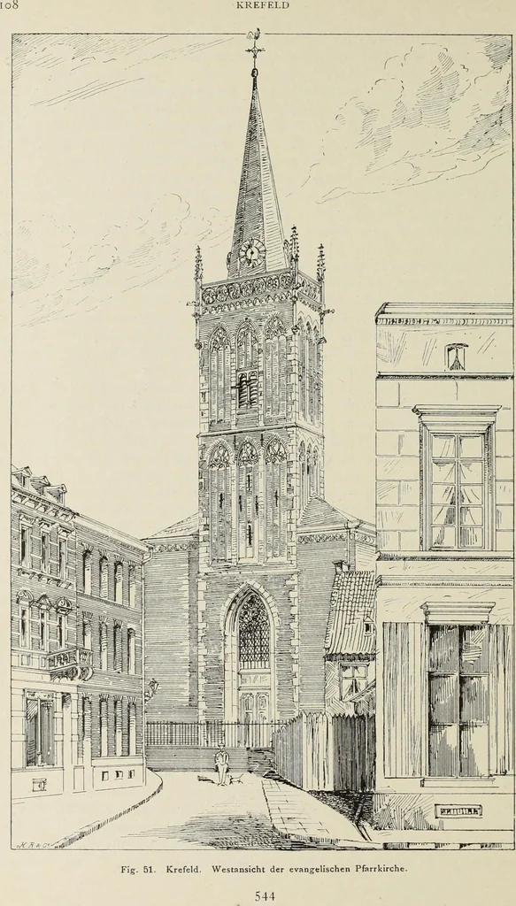 An illustration from Die Kunstdenkmaler der Stadte und Kreise Gladbach und Krefeld, 1896, leaf 638