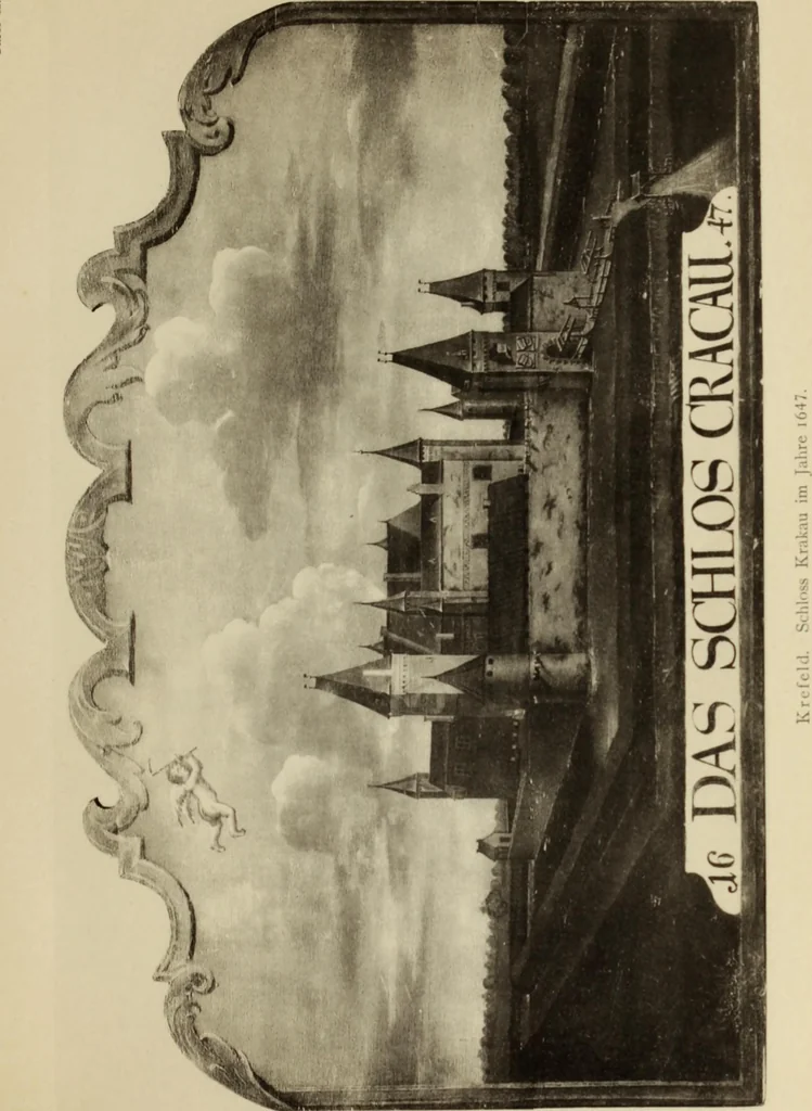 An illustration from Die Kunstdenkmaler der Stadte und Kreise Gladbach und Krefeld, 1896, leaf 643