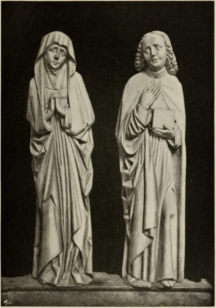 An illustration from Die Kunstdenkmaler der Stadte und Kreise Gladbach und Krefeld, 1896, leaf 655