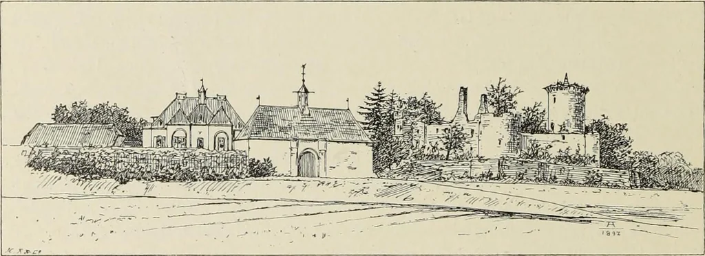 An illustration from Die Kunstdenkmaler der Stadte und Kreise Gladbach und Krefeld, 1896, leaf 666