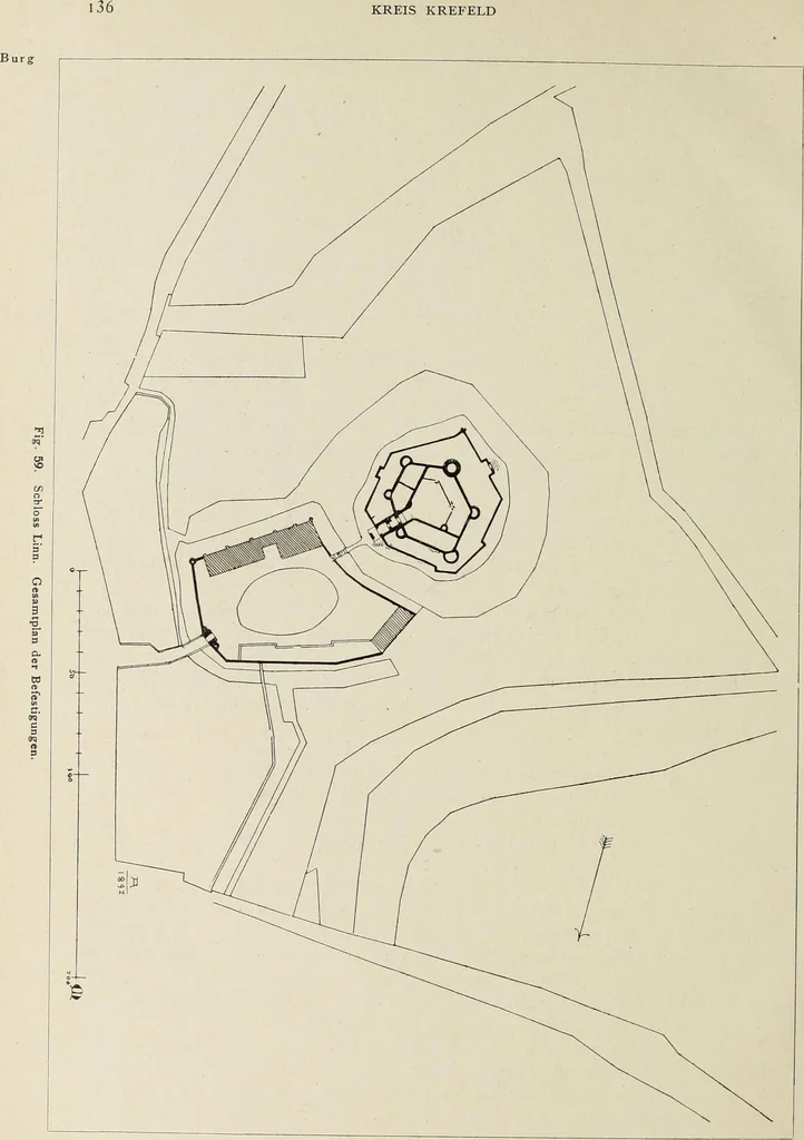 An illustration from Die Kunstdenkmaler der Stadte und Kreise Gladbach und Krefeld, 1896, leaf 670