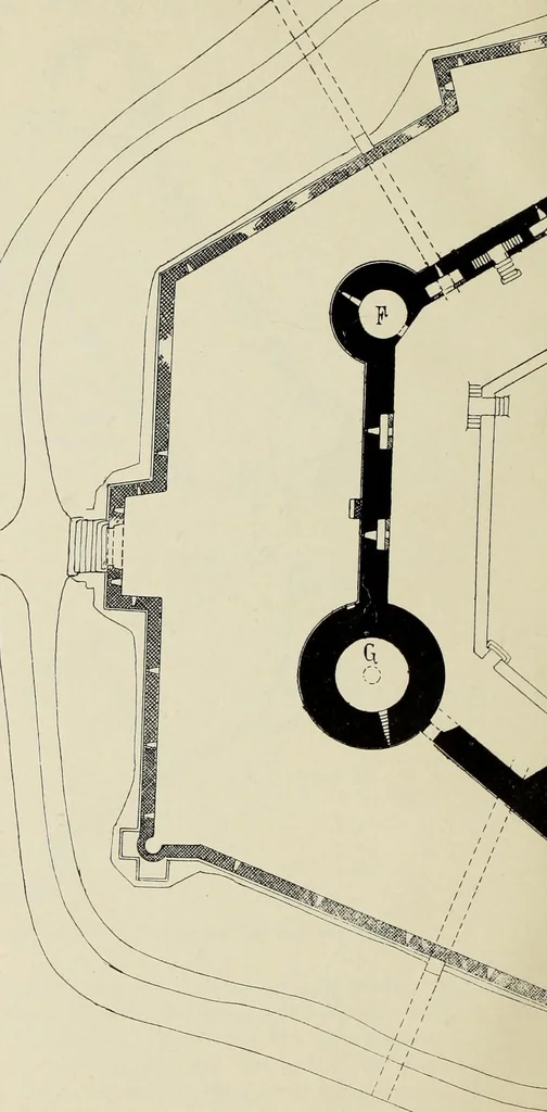 An illustration from Die Kunstdenkmaler der Stadte und Kreise Gladbach und Krefeld, 1896, leaf 676
