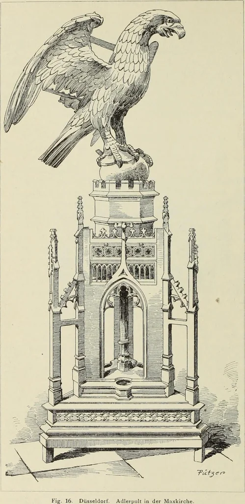 An illustration from Die Kunstdenkmaler der Stadte und Kreise Gladbach und Krefeld, 1896, leaf 68