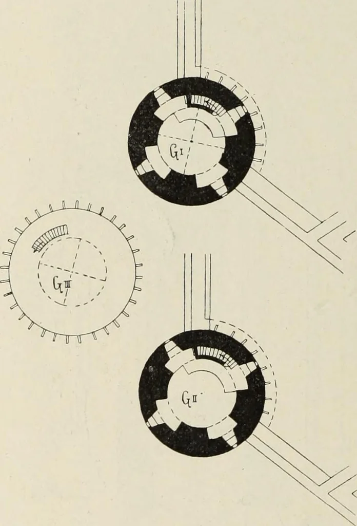 An illustration from Die Kunstdenkmaler der Stadte und Kreise Gladbach und Krefeld, 1896, leaf 680