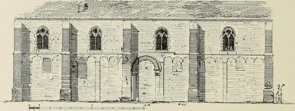 An illustration from Die Kunstdenkmaler der Stadte und Kreise Gladbach und Krefeld, 1896, leaf 698