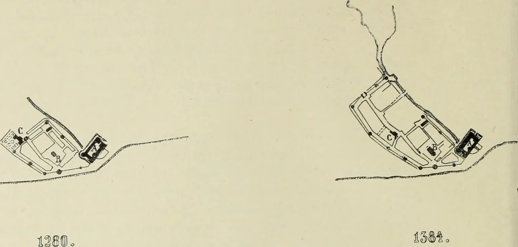 An illustration from Die Kunstdenkmaler der Stadte und Kreise Gladbach und Krefeld, 1896, leaf 74