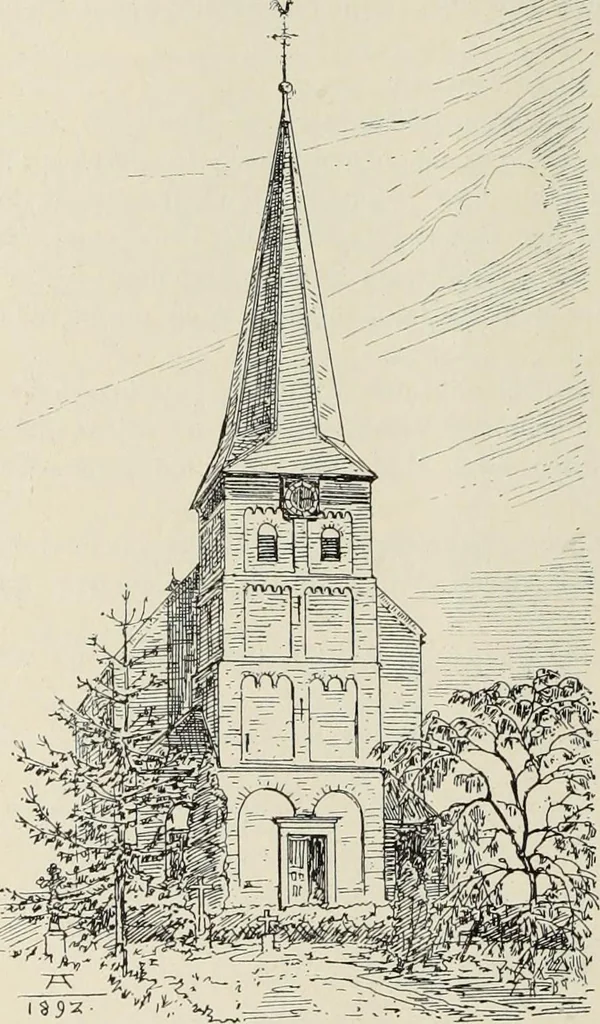 An illustration from Die Kunstdenkmaler der Stadte und Kreise Gladbach und Krefeld, 1896, leaf 740