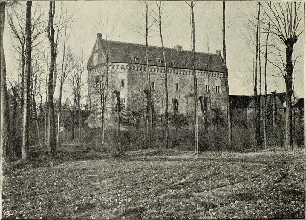 An illustration from Die Kunstdenkmaler der Stadte und Kreise Gladbach und Krefeld, 1896, leaf 748