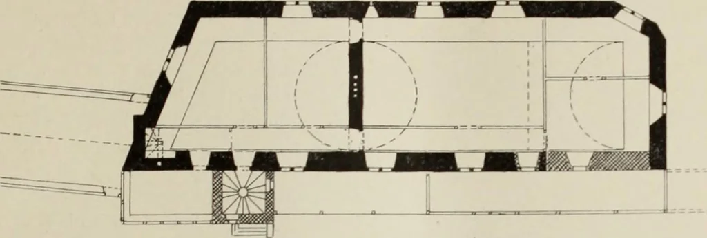 An illustration from Die Kunstdenkmaler der Stadte und Kreise Gladbach und Krefeld, 1896, leaf 749