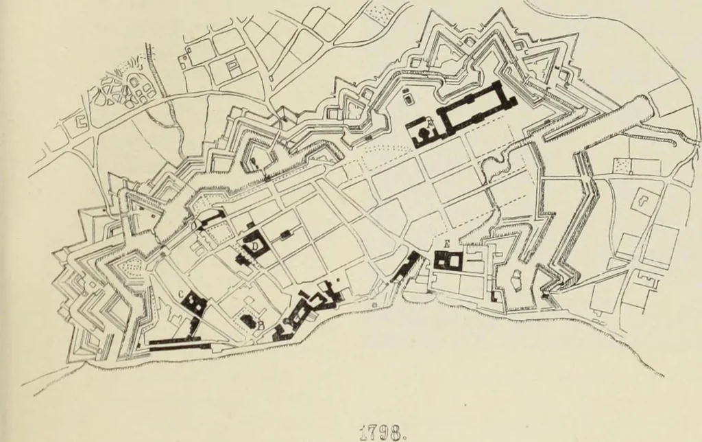 An illustration from Die Kunstdenkmaler der Stadte und Kreise Gladbach und Krefeld, 1896, leaf 75