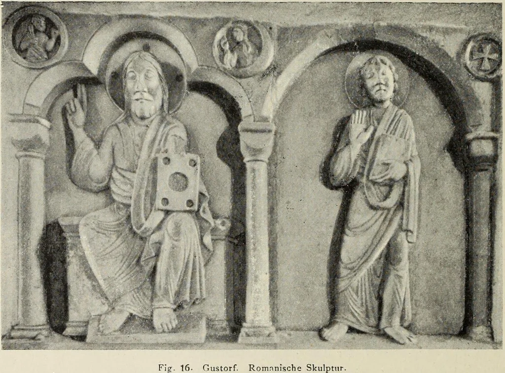 An illustration from Die Kunstdenkmaler der Stadte und Kreise Gladbach und Krefeld, 1896, leaf 756