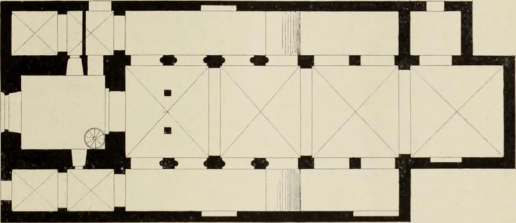 An illustration from Die Kunstdenkmaler der Stadte und Kreise Gladbach und Krefeld, 1896, leaf 793