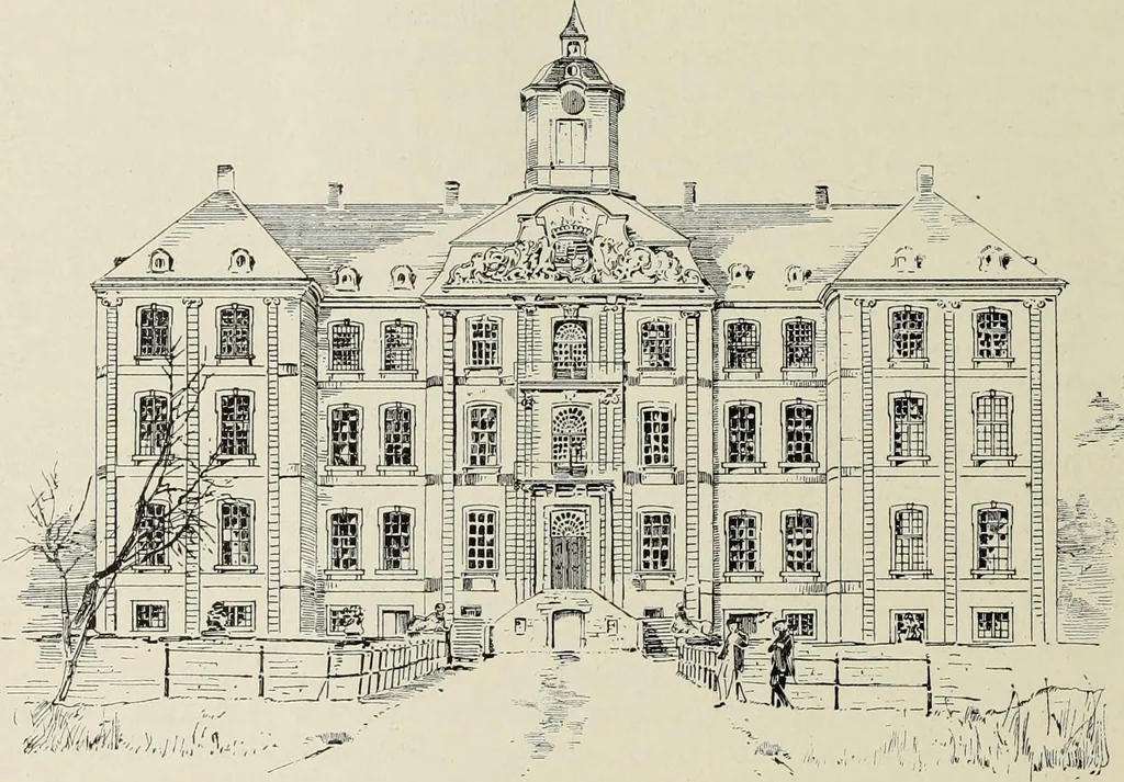 An illustration from Die Kunstdenkmaler der Stadte und Kreise Gladbach und Krefeld, 1896, leaf 796