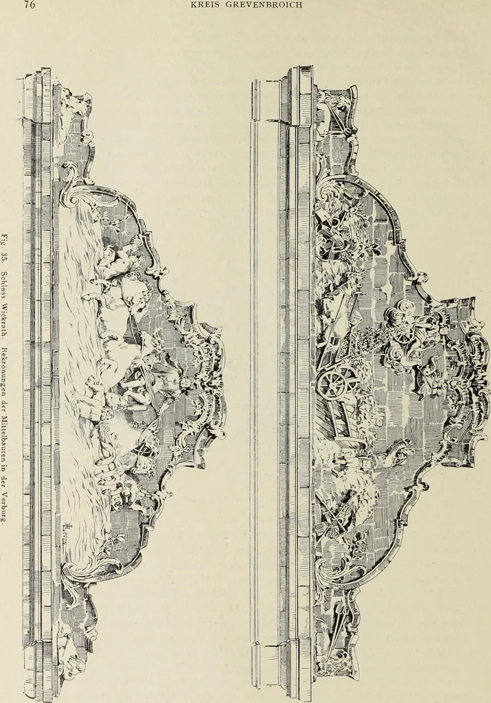 An illustration from Die Kunstdenkmaler der Stadte und Kreise Gladbach und Krefeld, 1896, leaf 798