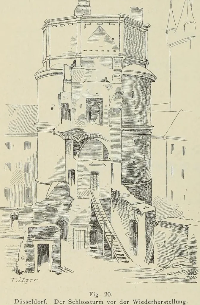 An illustration from Die Kunstdenkmaler der Stadte und Kreise Gladbach und Krefeld, 1896, leaf 80