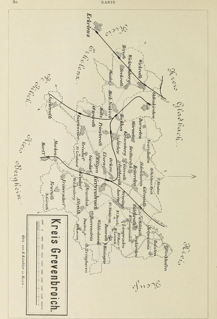 An illustration from Die Kunstdenkmaler der Stadte und Kreise Gladbach und Krefeld, 1896, leaf 802