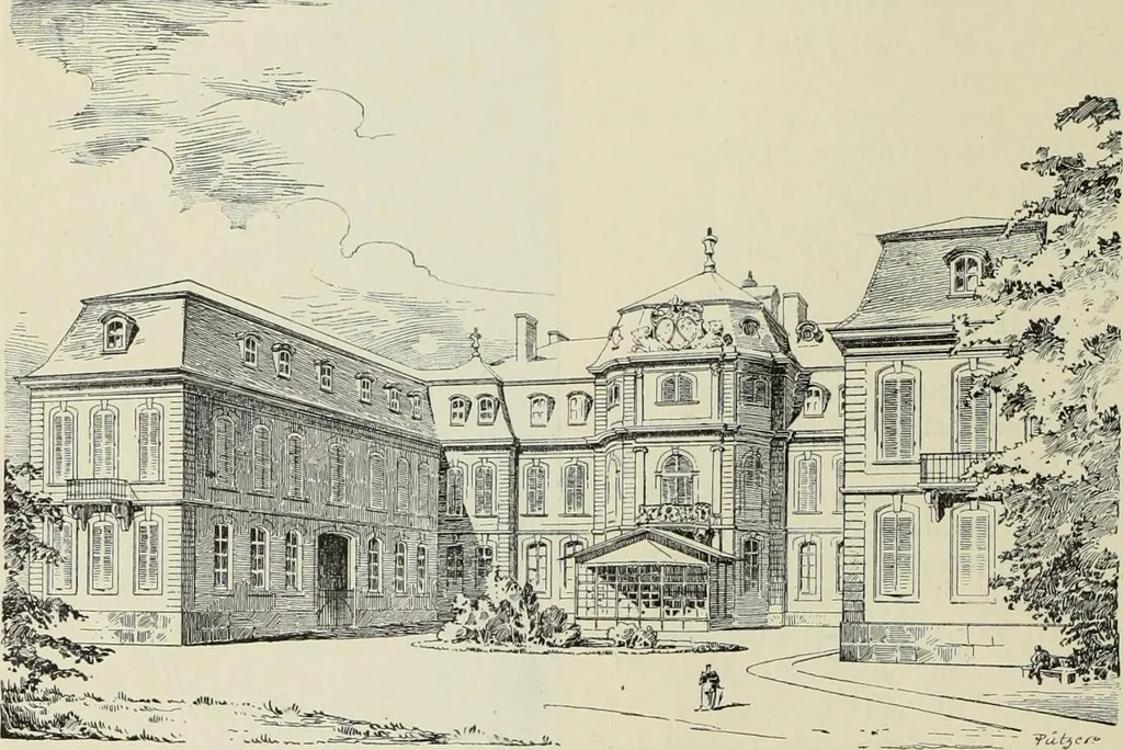 An illustration from Die Kunstdenkmaler der Stadte und Kreise Gladbach und Krefeld, 1896, leaf 82