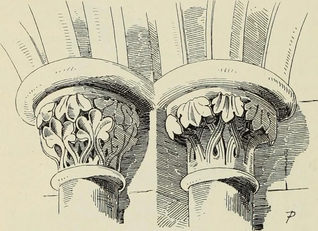 An illustration from Die Kunstdenkmaler der Stadte und Kreise Gladbach und Krefeld, 1896, leaf 98