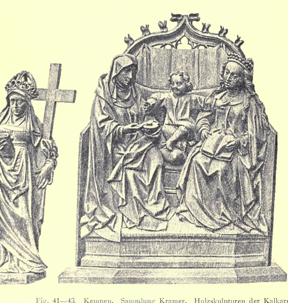 An illustration from Die Kunstdenkmäler des Kreises Geldern, 1891, leaf 138