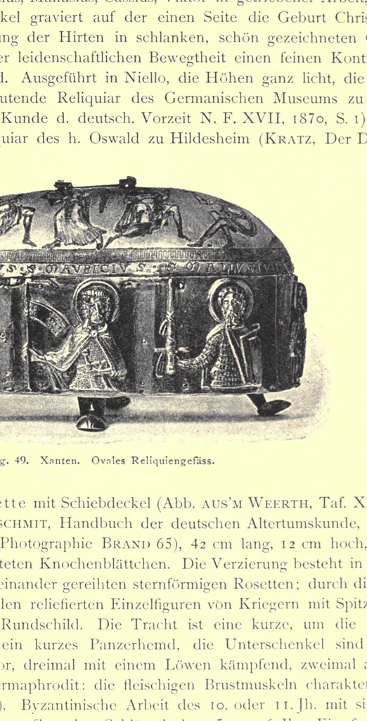 An illustration from Die Kunstdenkmäler des Kreises Geldern, 1891, leaf 483