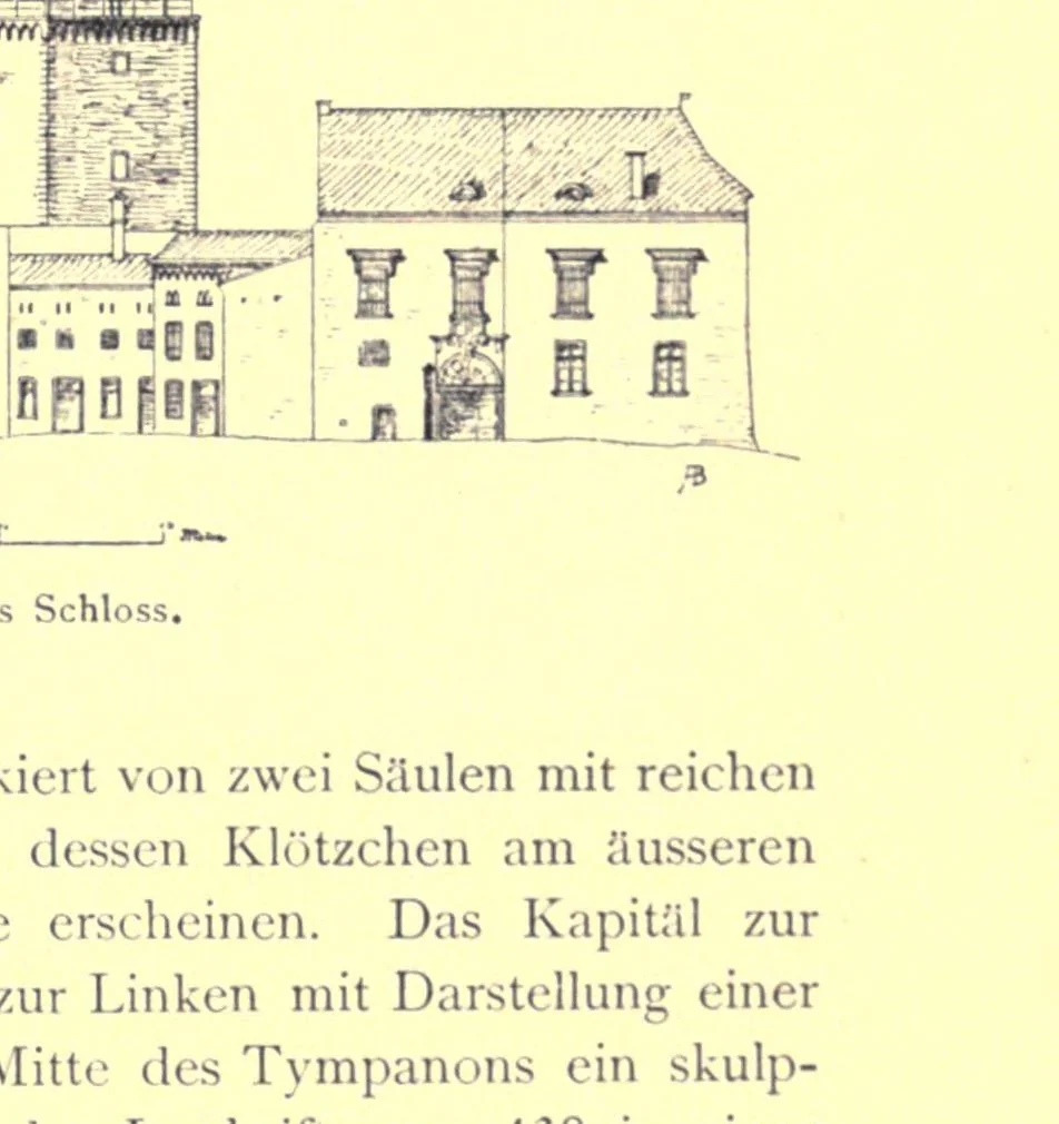 An illustration from Die Kunstdenkmäler des Kreises Geldern, 1891, leaf 669