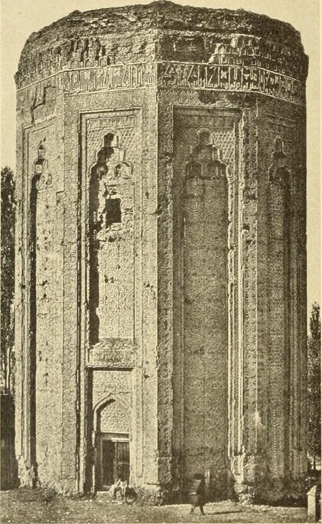 An illustration from Die Kunst der islamischen Volker, 1917, leaf 103