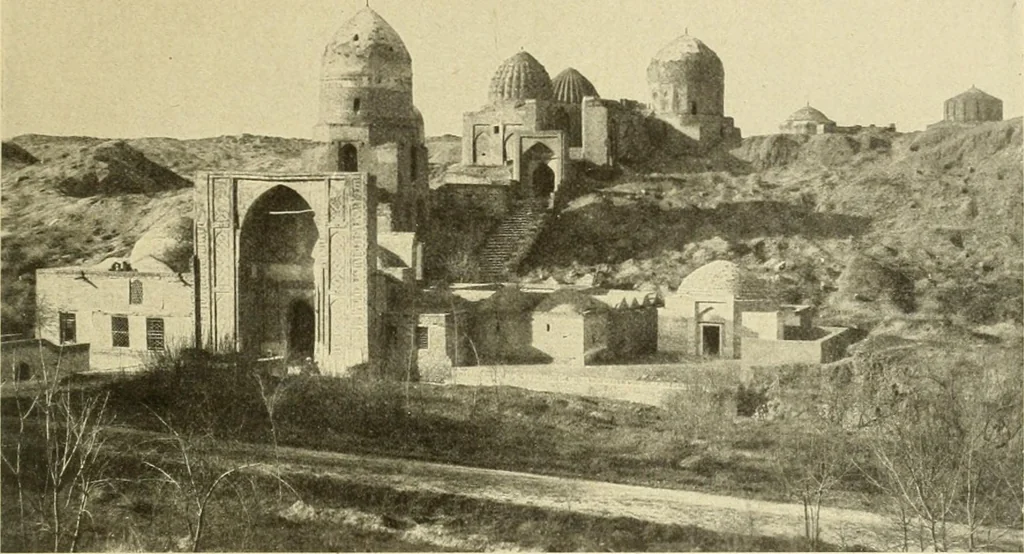 An illustration from Die Kunst der islamischen Volker, 1917, leaf 120