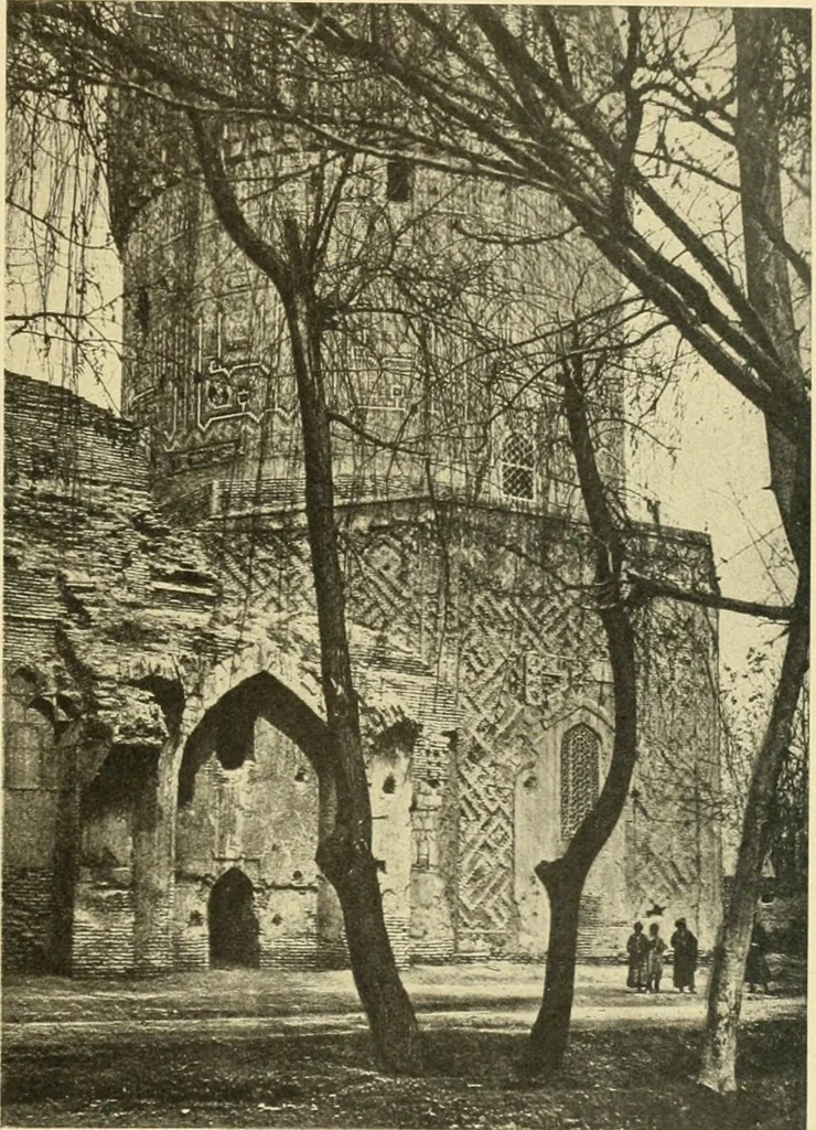 An illustration from Die Kunst der islamischen Volker, 1917, leaf 122