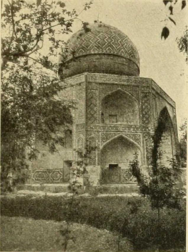 An illustration from Die Kunst der islamischen Volker, 1917, leaf 124