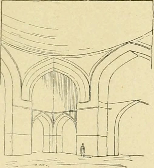 An illustration from Die Kunst der islamischen Volker, 1917, leaf 124