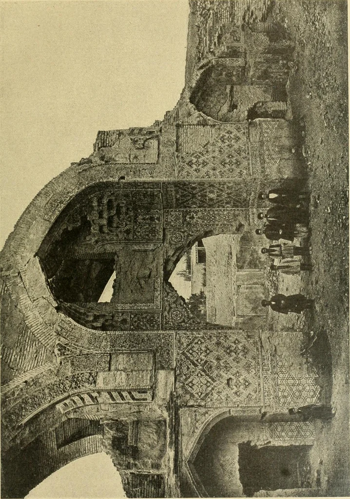 An illustration from Die Kunst der islamischen Volker, 1917, leaf 126